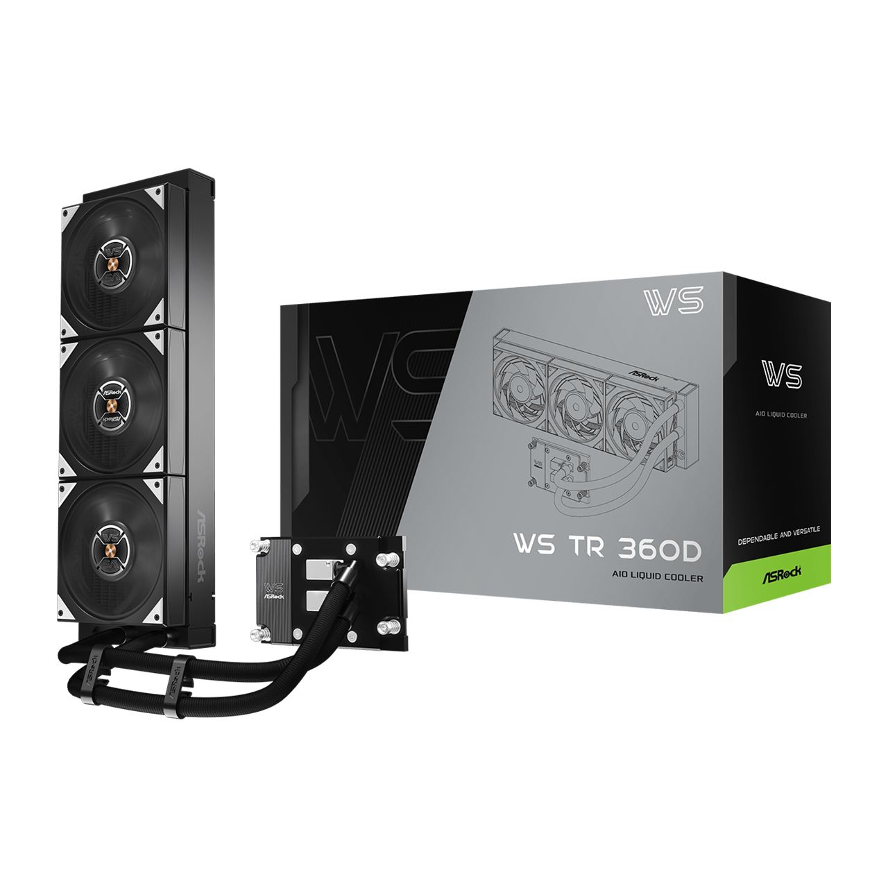 ASRock WS TR 360D schwarz All-in-One