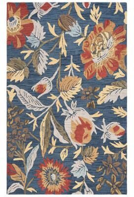 SAFAVIEH Handmade Blossom Regan Contemporary Wool Rug