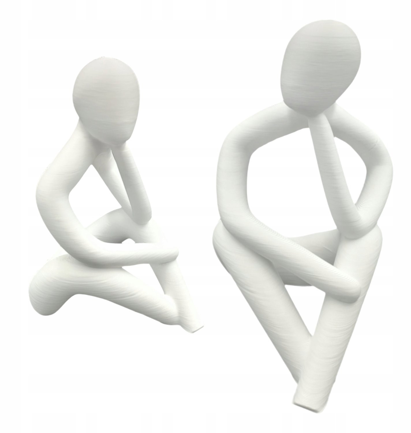 Moderne Denker Figuur XL 15cm - Stijlvolle Woondecoratie voor op tafel