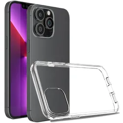 MobileKing Transparente Handyhülle für iPhone 13 Mini - Backcover, TPU, Stoßdämpfend - MBK107