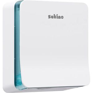 Satino Handtuchspender Hyginity S, 333402, PT 3, für 642 Falthandtücher, Kunststoff, weiß