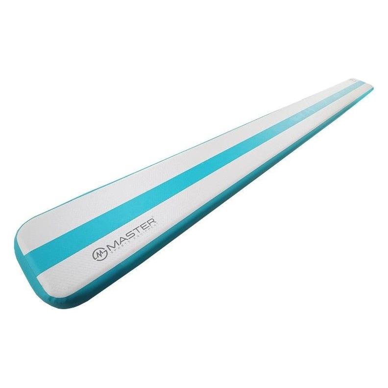 Master Dmuchany materac gimnastyczny Airbeam 500 cm x 40 cm x 10 cm niebieski (47606634)