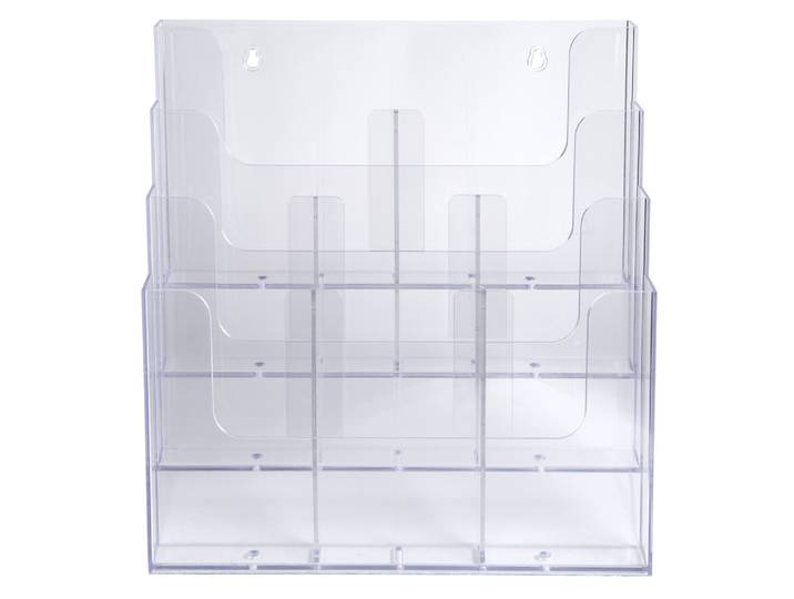 EXACOMPTA Distributeur de prospectus multi-formats - Cristal