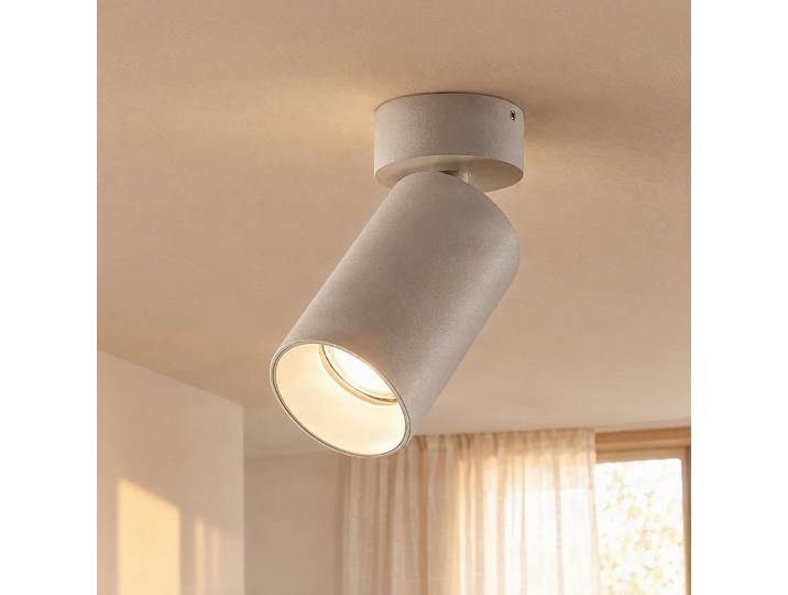 Brinja 1 Plafonnier Round Blanc - Arcchio - Couloir - Moderne - Aluminium - À ampoule unique