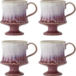 Odile Becher 250 ml, rosa, 4 St.