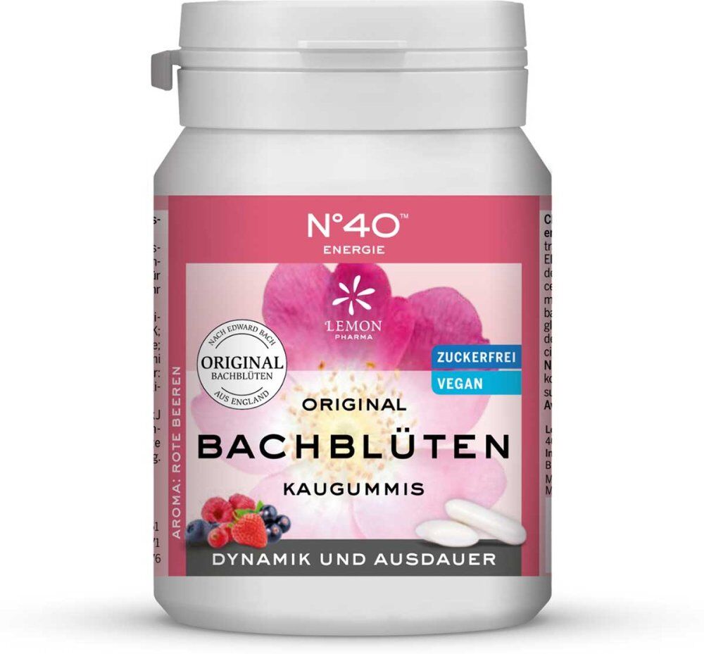 Energie Kaugummi nach Doktor bach 40stk