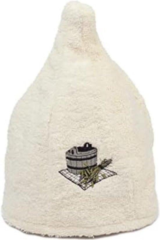 Beige sauna accessoires van plastic