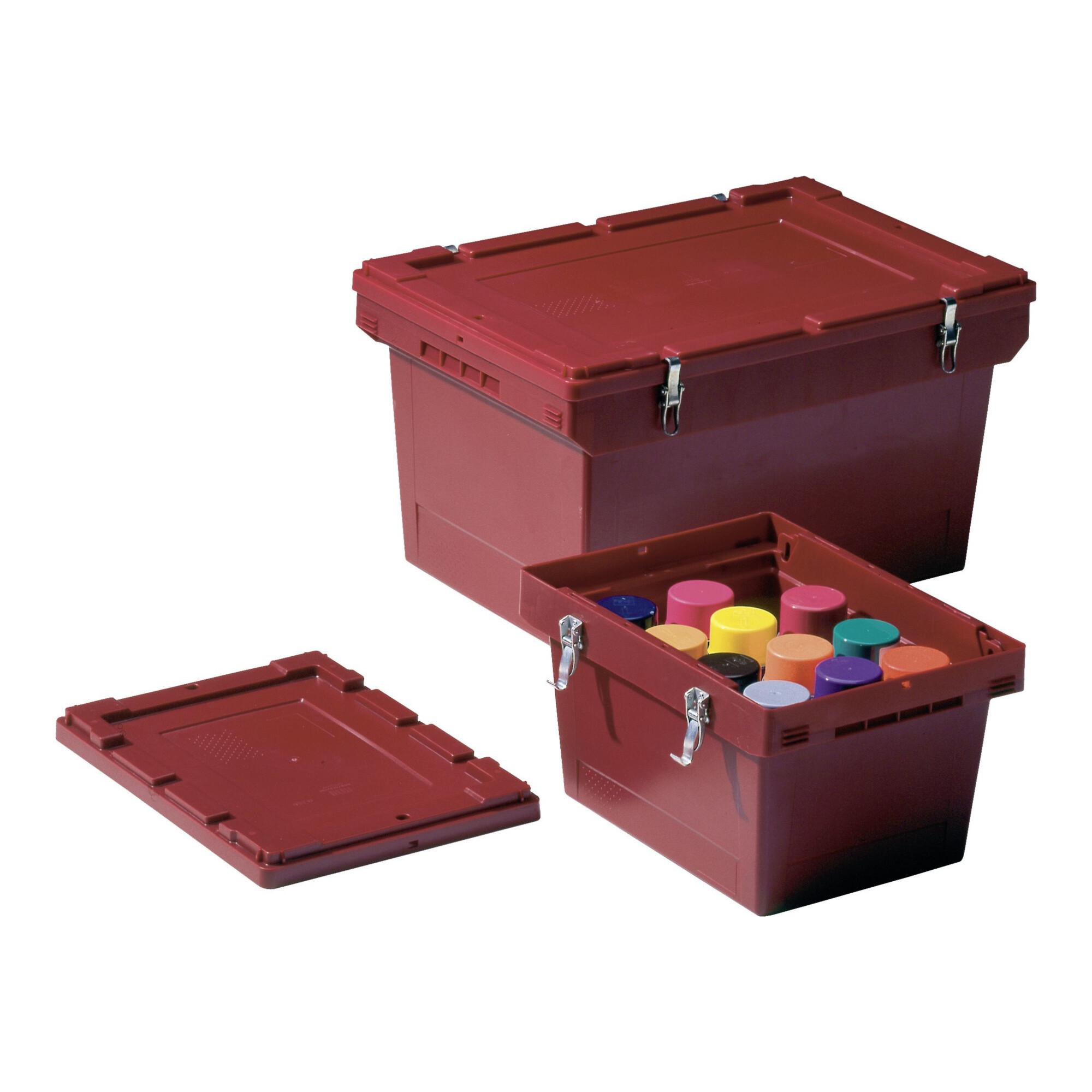 Bito Mehrwegbehälter Gefahrenstoffe L 610 mm x B 410 mm x H 238 mm rot (18657)