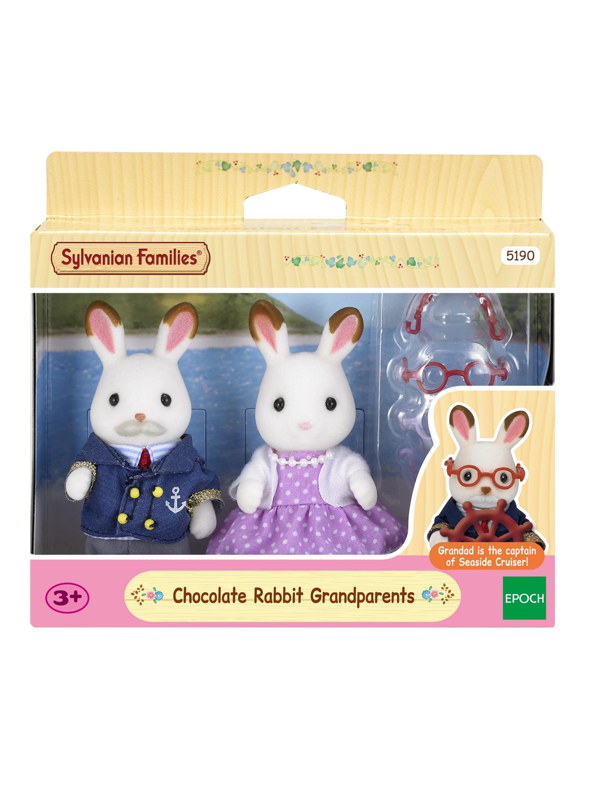 Sylvanian Families Chocolate Rabbit Grandparents