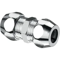 Schell Gerade-Doppel-Verschraubung 3/8ZollAGx3/8ZollAG, d:8, chrom