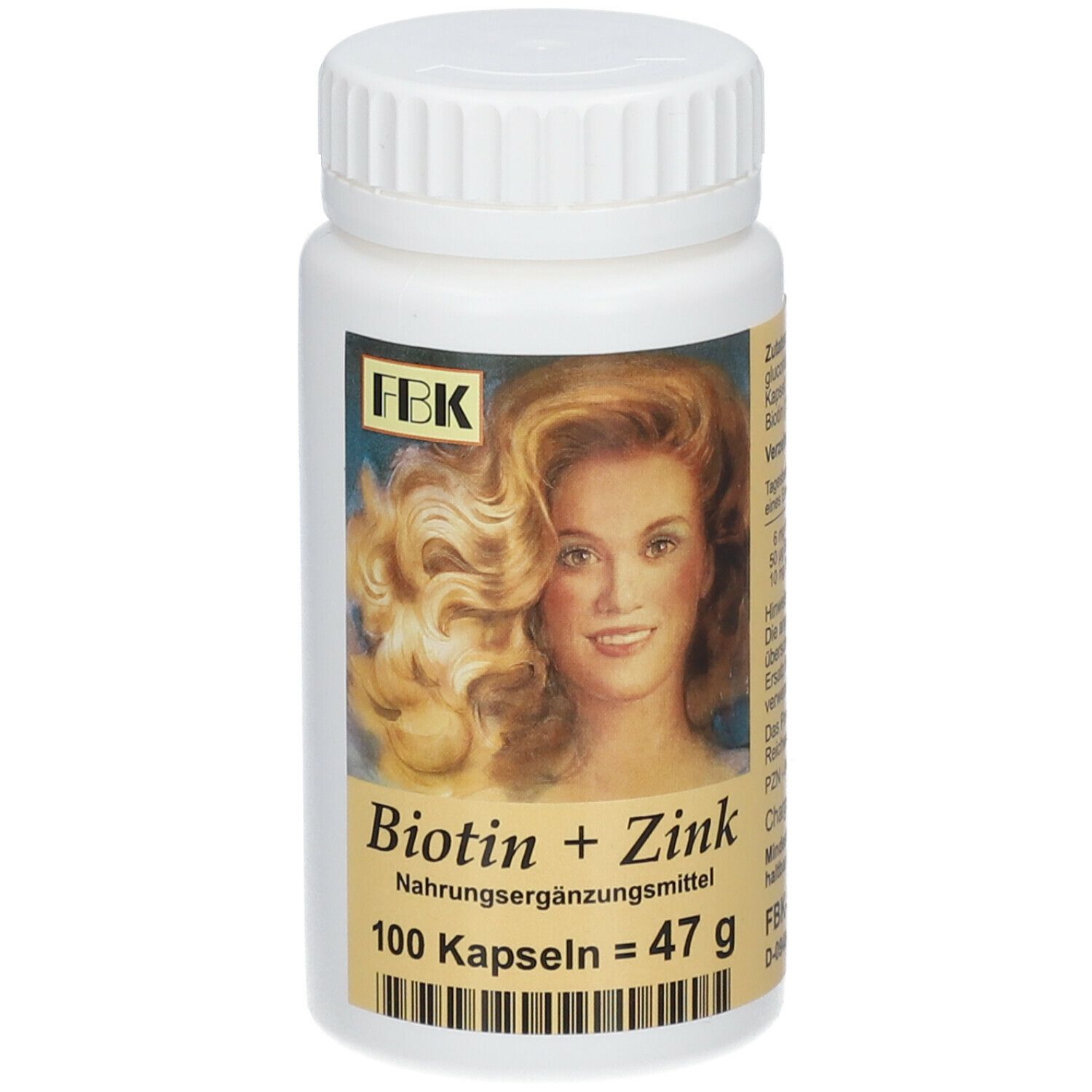 Biotin Plus Zink Haarkapseln 100 St Kapseln