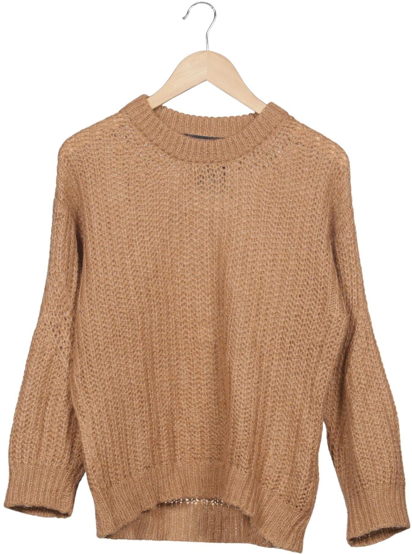 Hallhuber Damen Pullover, Beige, Gr. S, Synthetik / Mohair - Second Hand