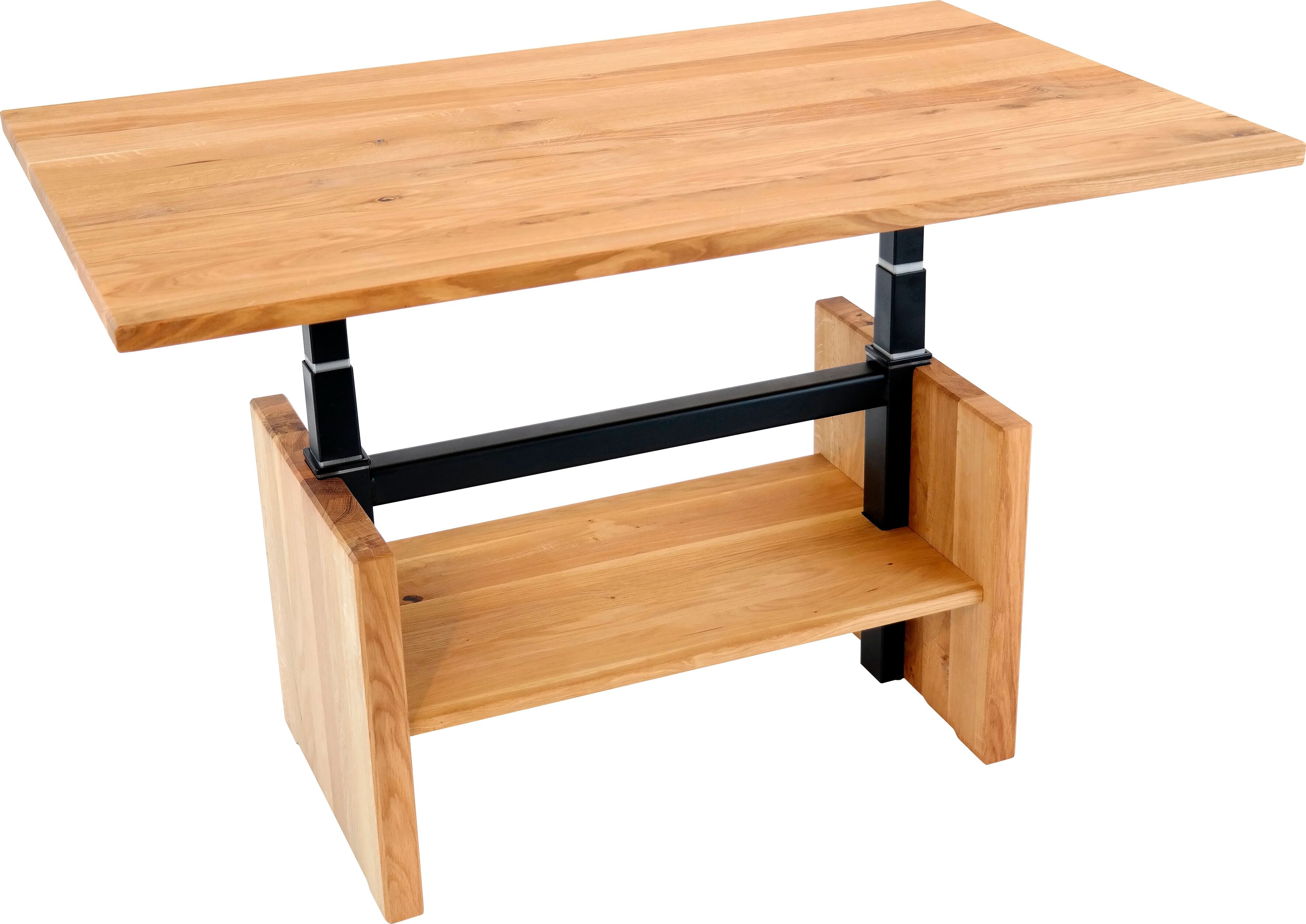 Couchtisch PAROLI, braun (eiche, eiche, eiche), H:47cm, Tische, Couchtisch eiche, eiche, eiche B/H/T: 105cm x 47cm x 65cm