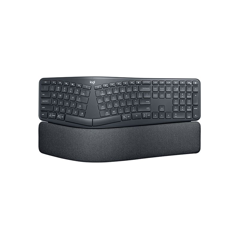 Logitech Ergo K860 USB 2.4GHz Bluetooth Deutsch schwarz (kabellos)