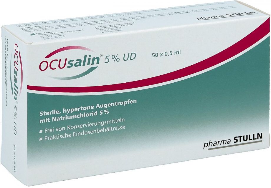 Ocusalin 5% Ud Augentropfen 50X0.5ml