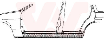 Van Wezel Einstiegblech 3766103 Links