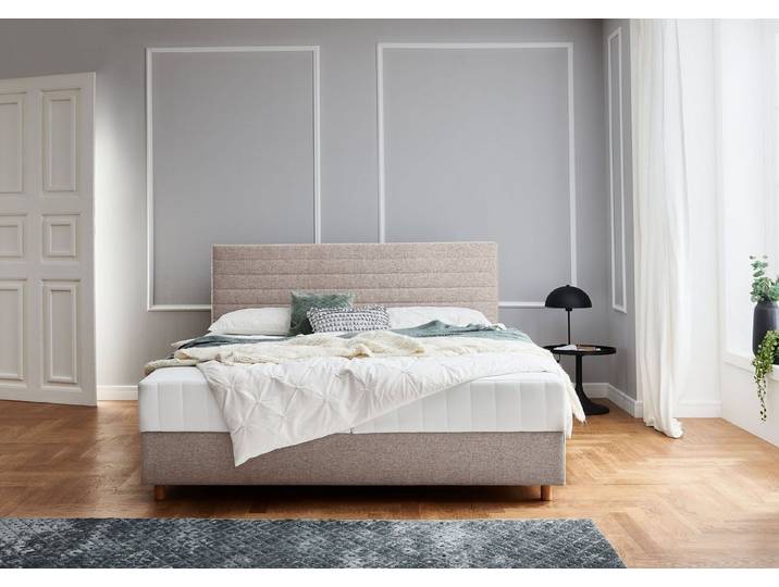 ATLANTIC home collection Stauraumbett Josie, mit Taschen-Federkernmatratze und Bettkasten
