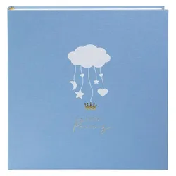 Goldbuch, Fotoalbum, Babyalbum 30x31 Wolkenpoesie blau (31 x 30 cm)