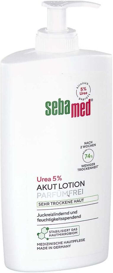 Sebamed Akut Lotion Urea 5% Parfumfrei 400ml