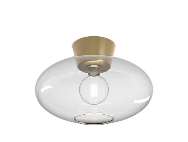 Bullo Plafonnier XL Ø38 Brass/Clear - Belid - Salon / séjour - Métal