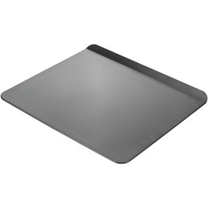 Tescoma Backblech DELICIA flach, schwarz, aus Edelstahl, 40,3 x 36 cm, ohne Rand, antihaftbeschichtet