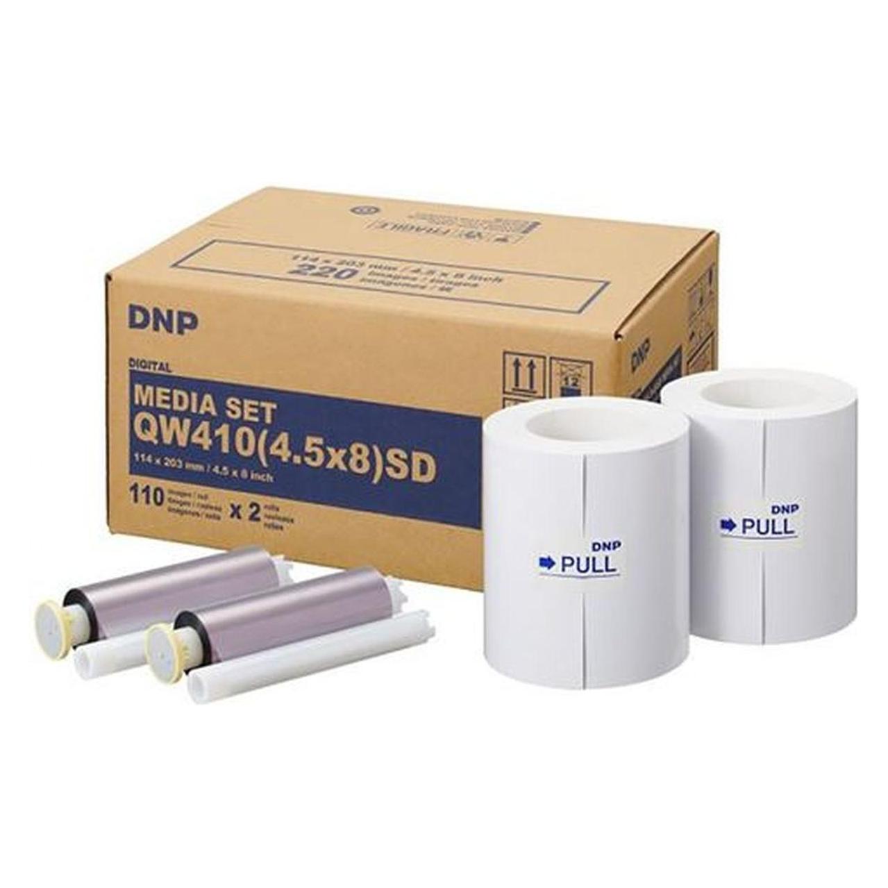 DNP QW 410 Media Kit 11x20 cm SD 2x 110 Blatt (212416)