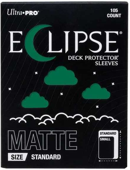 Ultra Pro Eclipse Matte Standard Deck Protector Sleeves: Forest Green (105ct) for Trading Card Games