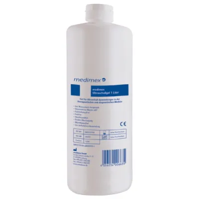 medimex GmbH Ultraschallgel Hausmarke, 1000 ml Flasche 8M50170100