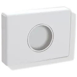 Hewi Hygienebeutel-Spender 800.06.7509136 Grundkörper signalweiß, Ring koralle, 143x103x27mm