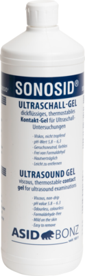 Medline International Germany GmbH ULTRASCHALLGEL Flasche 1000 ml 05362311