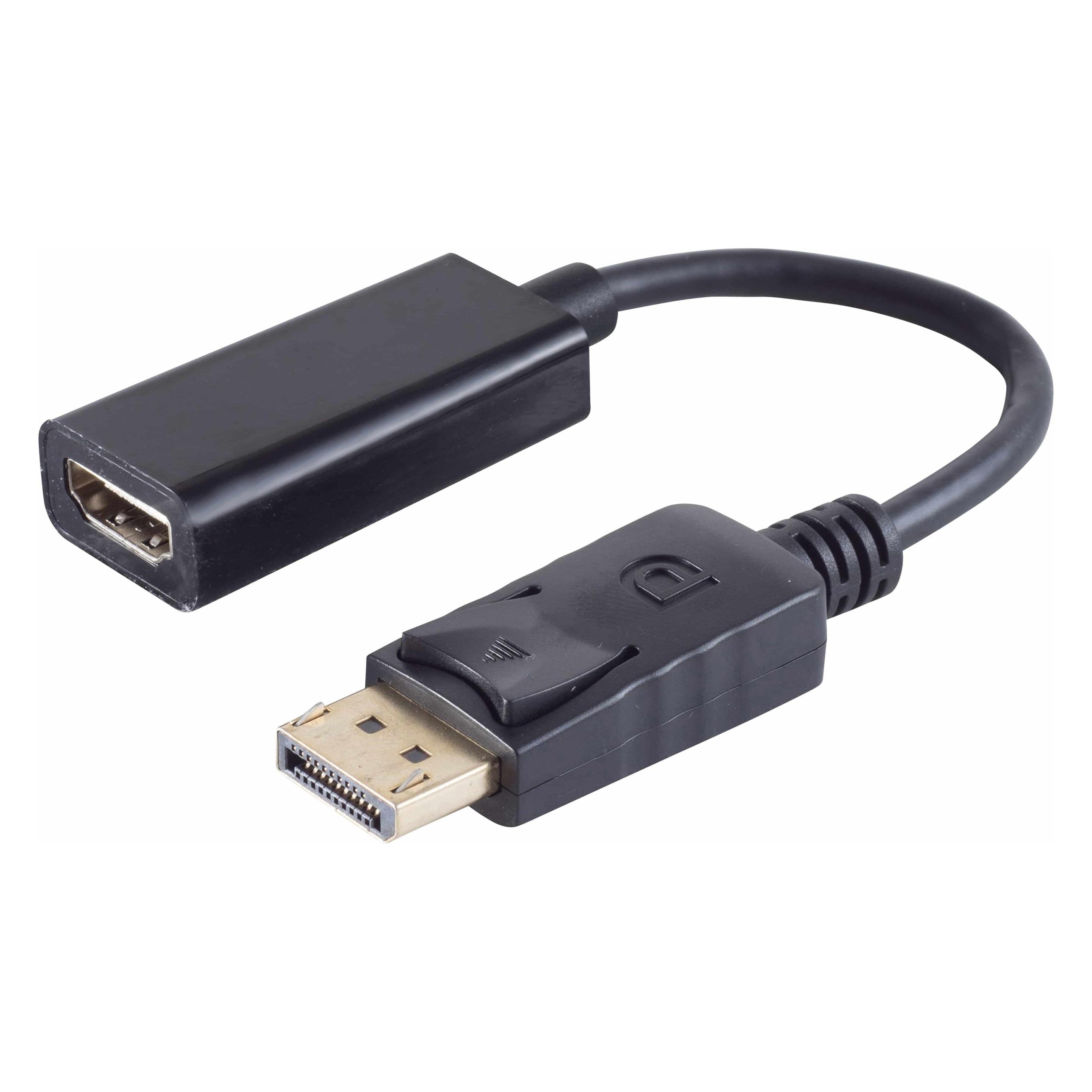 S-Conn S/CONN maximum connectivity Adapter, Displayport Stecker 1.1/ HDMI Buchse (14-05008)