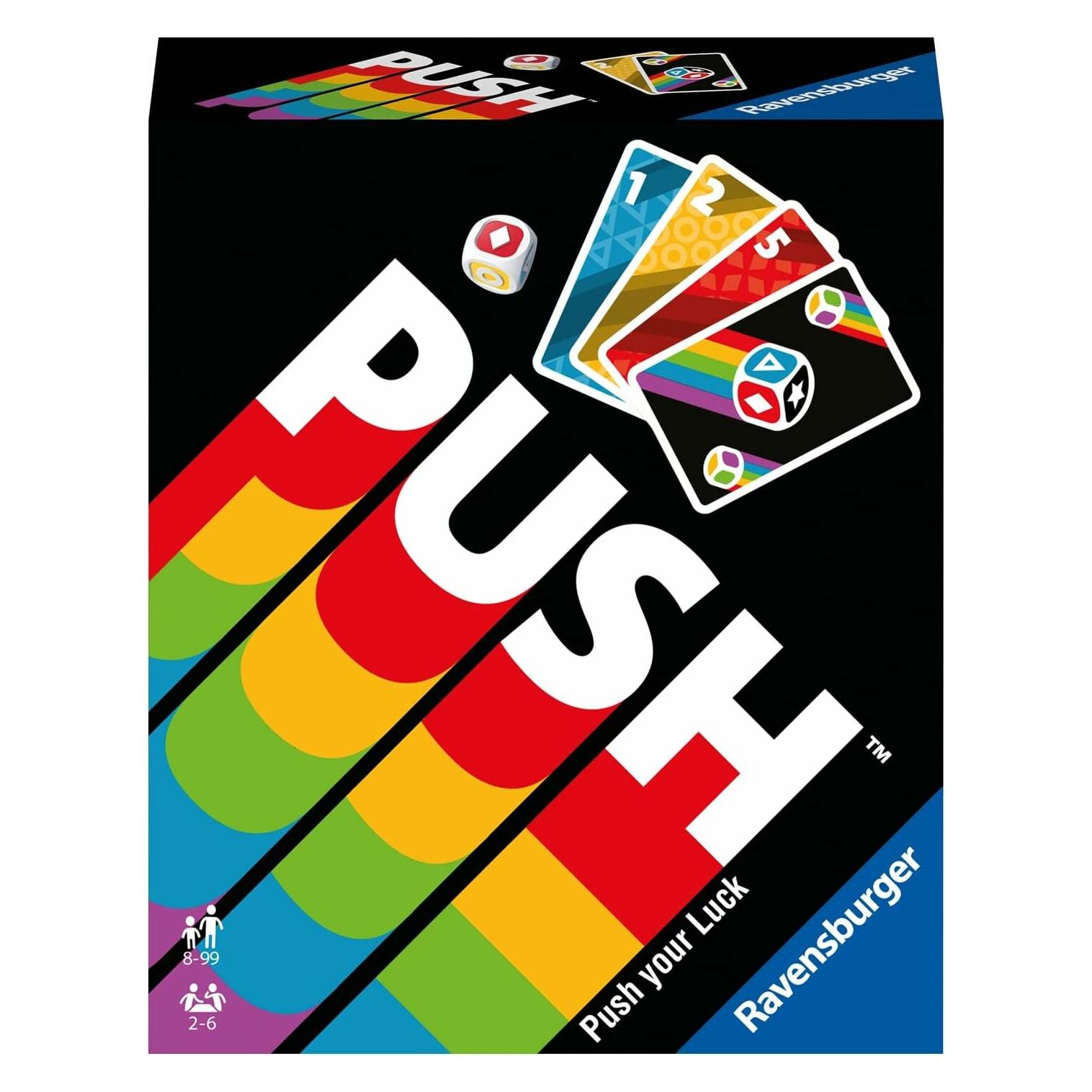Ravensburger Push (Englisch, Französisch, Italienisch, Niederländisch, Spanisch, 2 - 6 Spieler) (00.026.828)
