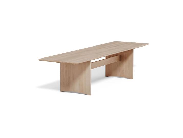 Stolab Table Alt 90x320 cm en chêne Vernis mat clair
