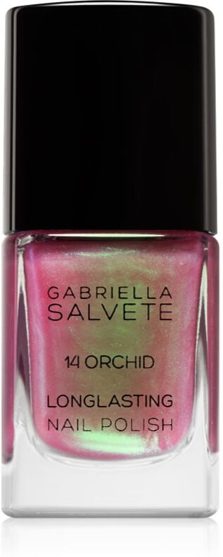 Gabriella Salvete Longlasting Enamel Holographic Effect Nail Polish shade 14 Orchid 11 ml