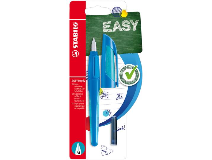 Stabilo EASYbuddy Füller blau