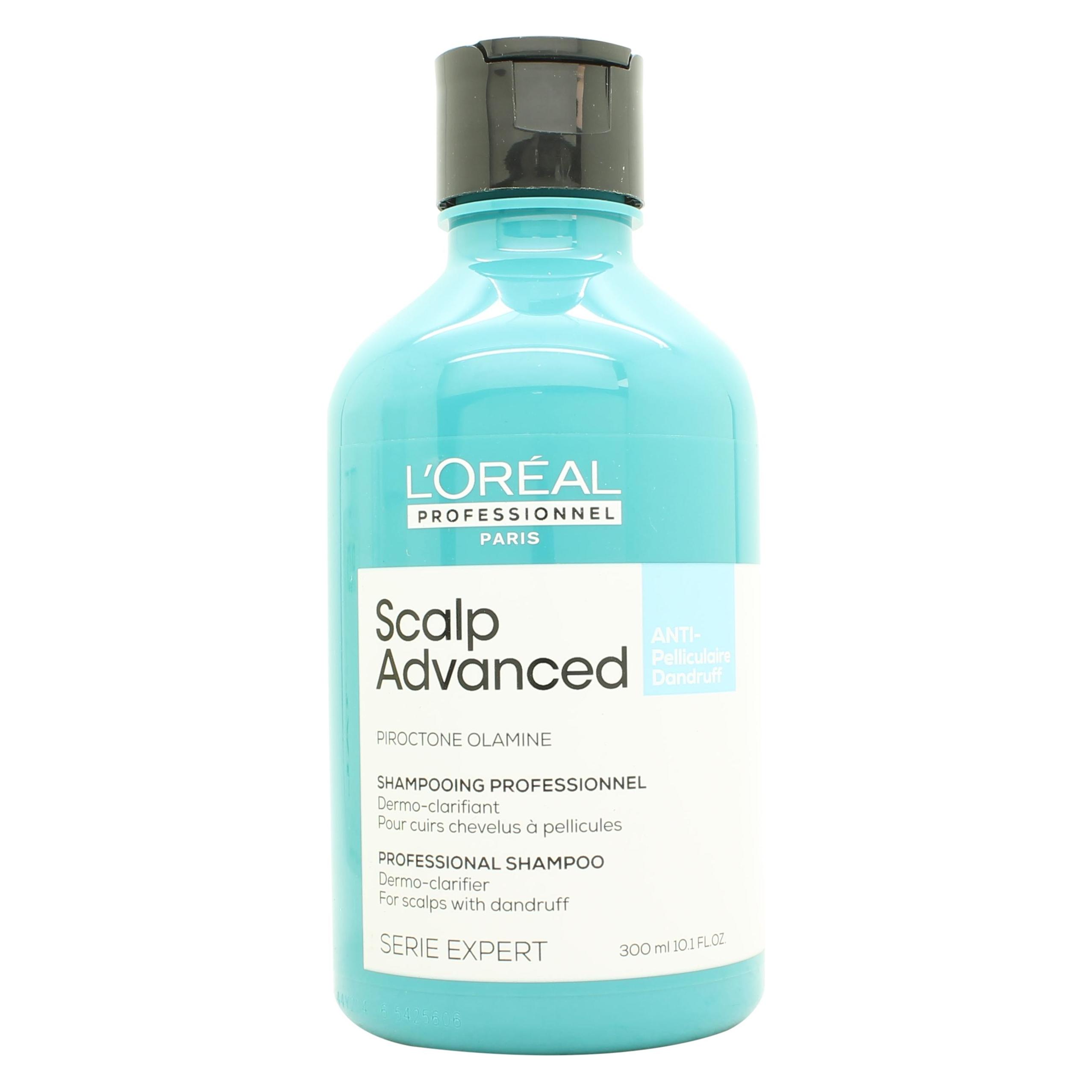 L'Oréal Paris LÂ'Oréal Professionnel - (Anti-Dandruff Dermo Clarifier Shampoo) Scalp Advanced - Volume: 300 ml (Flüssiges Shampoo, 300 ml) (E3886100)