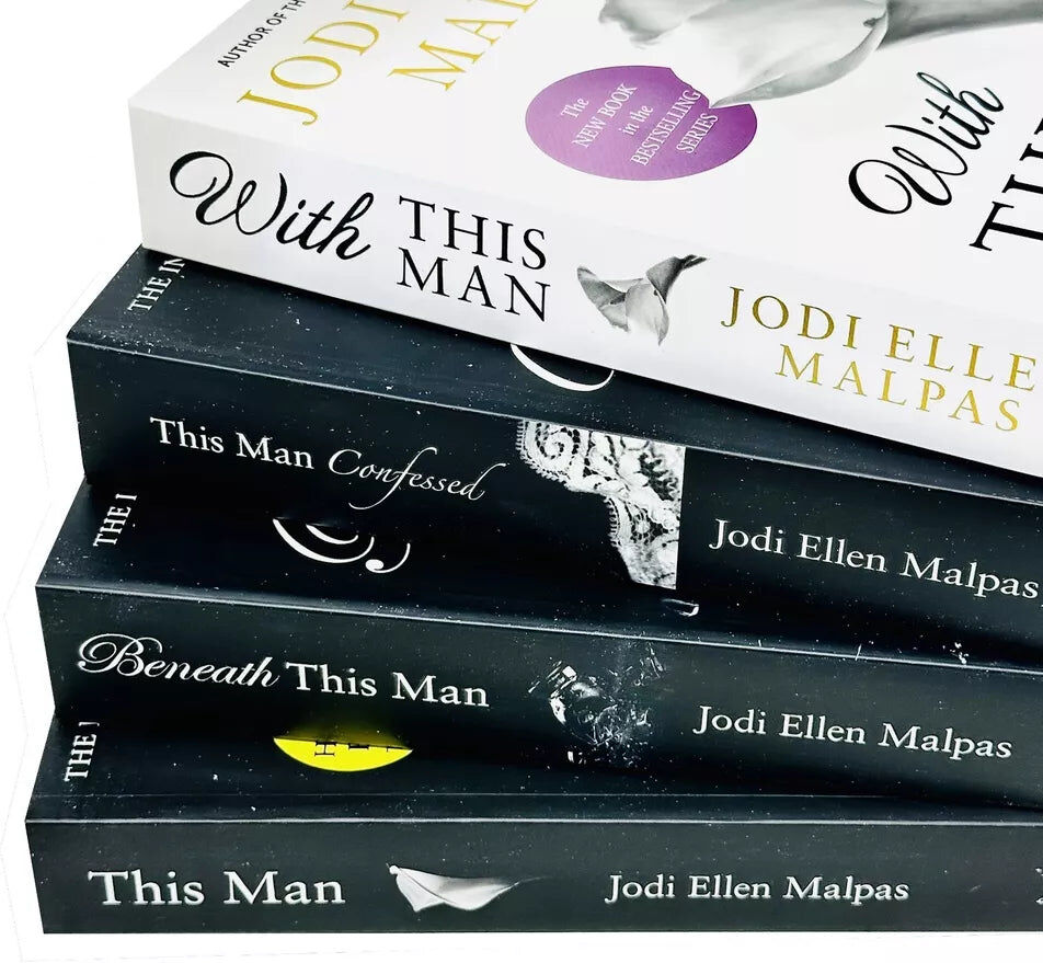 Orion This Man Series 4 Books Collection Set by Jodi Ellen Malpas - Paperback - Steamy Contemporary Romance Box Set
