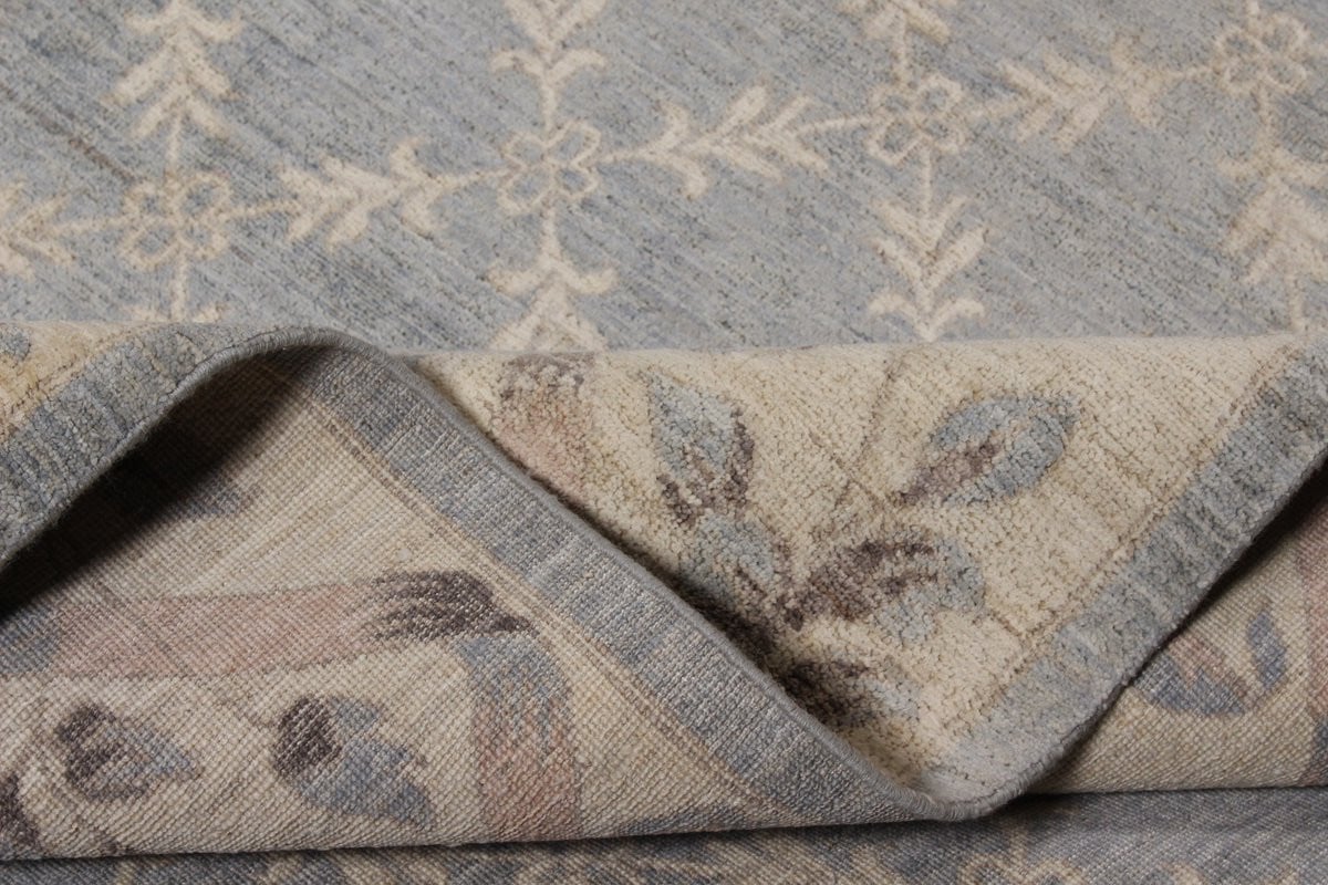 Handgeknoopt Afghan Traditioneel Tapijt van Wol met Klassiek Ornament