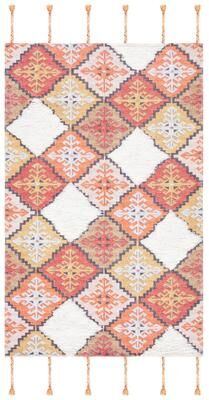 SAFAVIEH Handmade Saffron Tsung Modern Tribal Cotton Rug