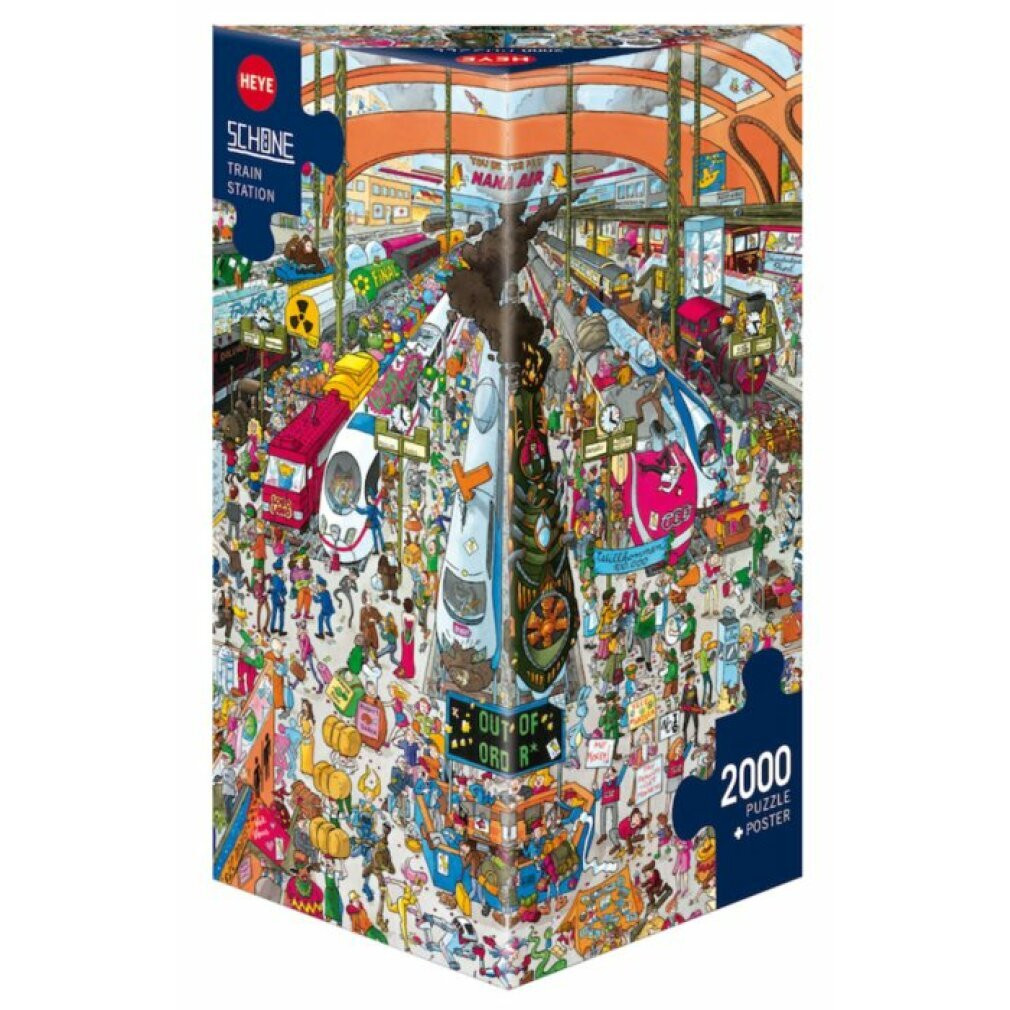 Station Heye stripboeken set van 2000 exemplaren door Heye