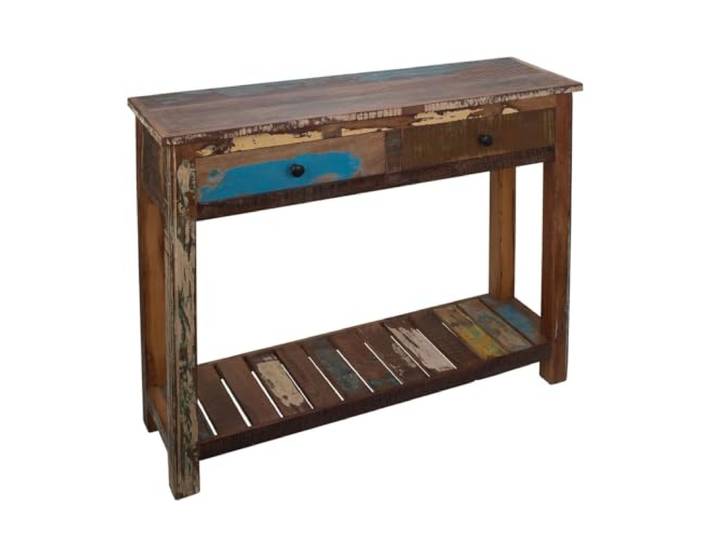 Signes Grimalt Konsolentisch aus Holz, Braun, 80x30x100 cm