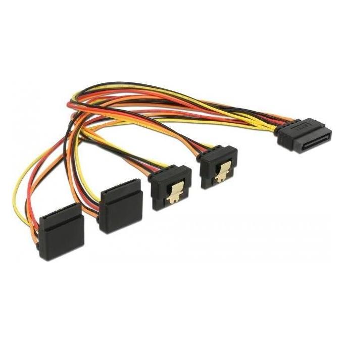 Delock Netz-Splitter (30 cm, 15 pin S-ATA) (60154)