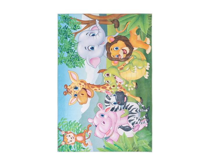 Kayoom Kinderteppich, Mehrfarbig, Kinder, rechteckig, 160x230 cm, für Fußbodenheizung geeignet, in verschiedenen Größen erhältlich, Teppiche & Böden, Teppiche, Teppich Kinderzimmer