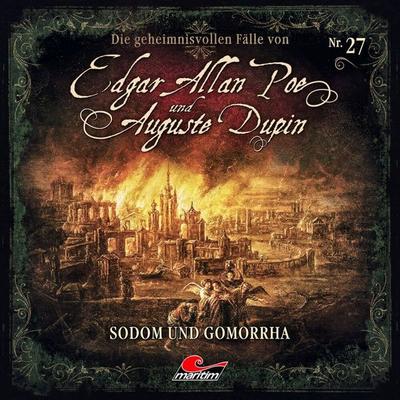Die geheimnisvollen Fälle von Edgar Allan Poe und Auguste Dupin - Sodom und Gomorrha,1 Audio-CD - , CD, 9783962826031