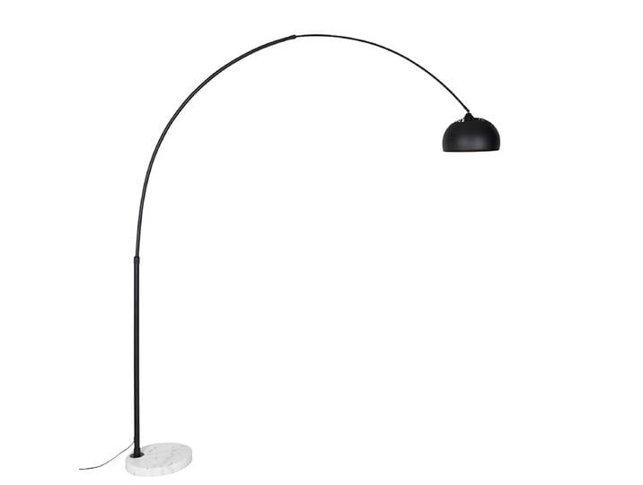 Lampe à arc moderne noire avec blanc réglable - XXL