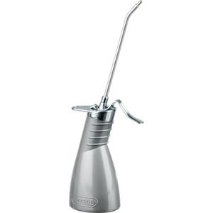 Pressol Ölkanne 03903, aus Metall, 300 ml, starrer Ausguss, mit Pumpe