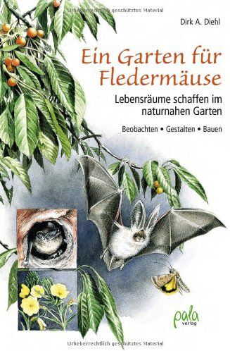 Dirk A. Diehl - Ein Garten für Fledermäuse: Lebensräume schaffen im naturnahen Garten - Beobachten - Gestalten - Bauen: Lebensräume schaffen im naturnahen Garten - Bauen, Gestalten, Beobachten - Preis vom 10.10.2026 11:48:34 h