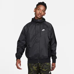 NIKE Sportswear Windrunner Kapuzenjacke Herren 010 - black/white 3XL