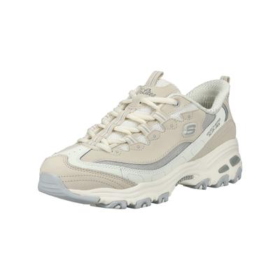 Sneaker SKECHERS "Skechers Sneaker Leder", Damen, Gr. 38, beige (hellbeige), Leder, Schuhe Sneaker