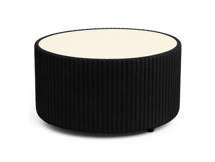 Sepro Meble Tisch Schwarz Mija Gepolstert Tilia, 89x42x89 cm, Wohnzimmer, Wohnzimmertische, Couchtische